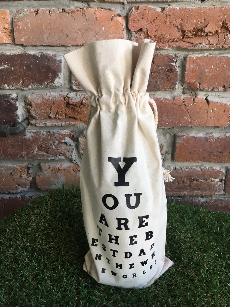 Personalised Wine Bags - Father's Day