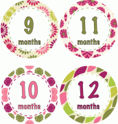 Memories by Months Stickers - MBM001